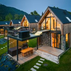 Krzywe Pearl Chalets, khách sạn ở Krywe