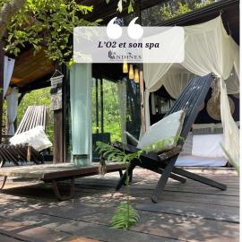 L'O2 et son Spa, cabane de verre et de bois、Origneのホテル