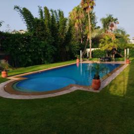 Luxury Villa with pool 6 min to Football Stadium CAF