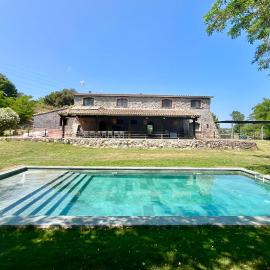 MASIA PUIG PIQUÉ - Piscina, jardín, porcho, BBQ, WIFI - 20 PERSONAS, Hotel in Hostalric