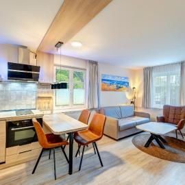 Dünenhaus Ückeritz UnserUsedomDe FeWo ca40qm direkt am Strand 5I2, viešbutis mieste Ueckeritz