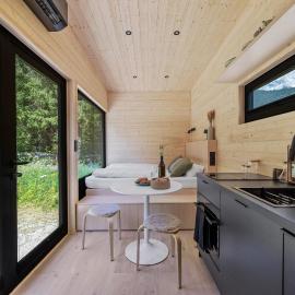 Wildermieming에 위치한 호텔 Sonnenplateau Cabins by ALPAMI