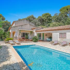 Rez de Villa provençal avec Belle Piscine privée et Parking