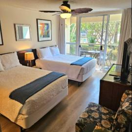 Resort Retreat Studio-Walk to Beach, Shops, Dining with AC, WIFI, hotel i Wailea