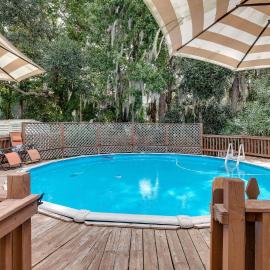Year-Round Pool & Backyard Near Tybee Island