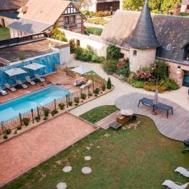 Château de Saint-Clair, hotel i Étretat