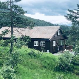 Familiehytte på Kvamskogen, hotel v destinácii Kvam