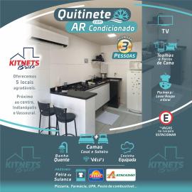 Quitinete com AR próximo à Sulanca e Assaí