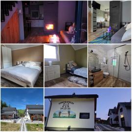 Bieszczady Domki Sauna i Jacuzzi、Kuźminaのホテル