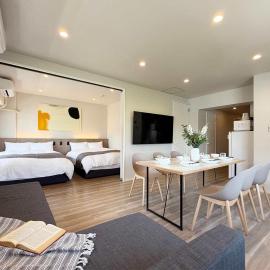 Grandeur by b hotel - Family-Sized Apt Near Peace Park with River View