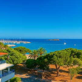 Saint-Raphaël में, होटल Bleu Azur -Vue Mer 6e Etage - Triangle d'Or