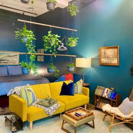 Downtown Lynchburg, Vintage Courtyard Loft, Va