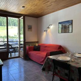 Confort à la montagne, studio spacieux 4 pers., centre Montgenèvre