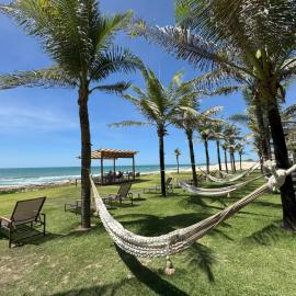 Apto nascente completo no Riviera Beach Place l 3 suítes