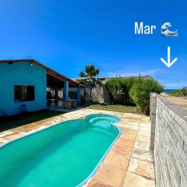 Casa Rústica em Morro Branco - na quadra da praia