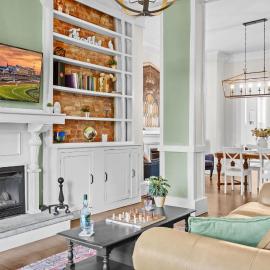 Elegant Manor w Private Yard & Modern Amenities
