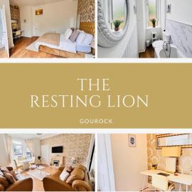 THE RESTING LION - Gourock Town Center Holiday Home Apartment, hotel in Gourock