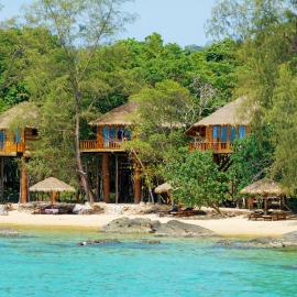 Tree House Bungalows, hótel í Koh Rong