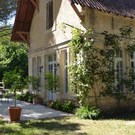 L'Orangerie, Château St Justin, hotel Saint-Justinben