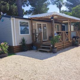 Camping DEL MAR Mobil-home 3 ch dont suite parentale ARGELES sur MER