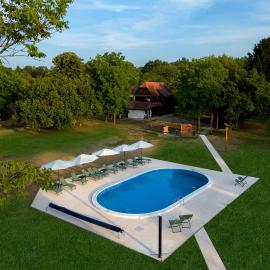 Nice Home In Gusce With Sauna, khách sạn ở Gušće