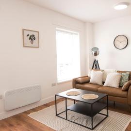 Stylish 1 Bed Apartment in Penarth Town Flat 2