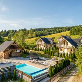 Domki Bajeczny Łan, hotel em Tylicz