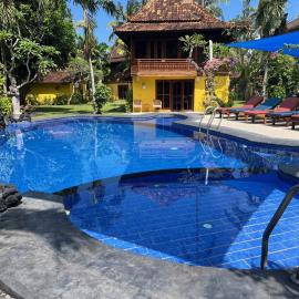 Kura Kura Villas & Candidasa Mini Golf, viešbutis mieste Candidasa