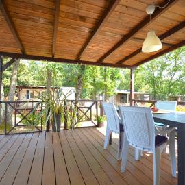 Eden Mobilhome with XXL Terrace in Naturist Resort Solaris FKK