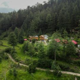 Himalayan Cedar Nest, hotel a Sainj