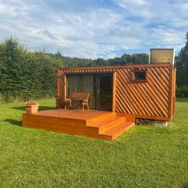 Obytný kontejner Cabin Stars โรงแรมในZátor