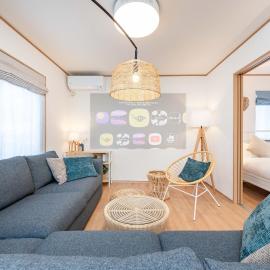 Bridge Stay NAGAHAMA - Newly built rental villa in Yomitan,1 minute to the beach! That can accommodate 10 people
