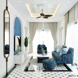 Bali Villa- Đối diện Tropicana Park - Novaworld Hồ Tràm、ホーチャムのホテル