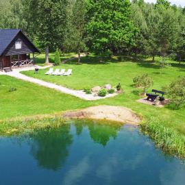 Vila Loreta - namelis su pirtimi, Hotel in Dūdorynė