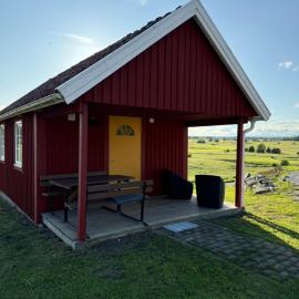 Lantligt läge nära golfbana