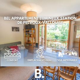 Bel appartement lumineux et confortable - Parc national des Écrins