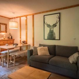 Studio-cabine au pied des pistes avec terrasse de plain-pied, hotel v mestu Valmorel