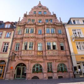 Hotel zum Ritter St Georg - Oldest Residential Building in Heidelberg since 1592
