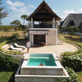 Amani Villas Nature Retreat, hotel i Michamvi