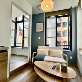 LILLEHOSTS 1, Vieux Lille, AC, Newly Renovated Modern Apartment, Perfectly Located