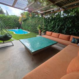 Beach Villa with Private Pool, Ideal for Families, hotel in Casablanca