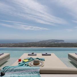 Zatrikion Santorini Villas, hótel í Pyrgos