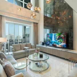 Pearl of the Marina Baywalk Penthouse, hotel v Dohe