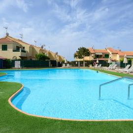 Bungalow with Terrace,private parking, BBQ,Pool in Maspalomas