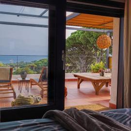 Pergola Suite Boutique Loft Panoramic Sea View Barcelona, hotel in Sant Andreu de Llavaneres