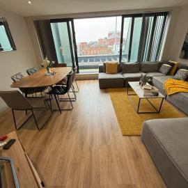 Modern Spacious Leeds Penthouse, hotell i Central Station