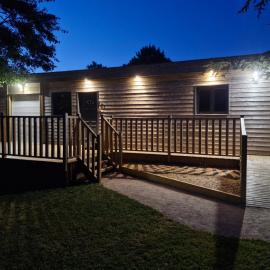 Domaine du Bois l'Abbé - La Cabane, hotel v destinaci Saint-Martin-Boulogne