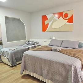 Saint Sebastian Flat 716 - Com Hidro! até 3 pessoas, Duplex, no centro