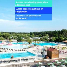 Mobil-home 4chambres-10 couchages - Parking gratuit, Hotel in Gastes