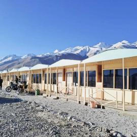 The Ladakh Cottage Pangong, hótel í Spangmik